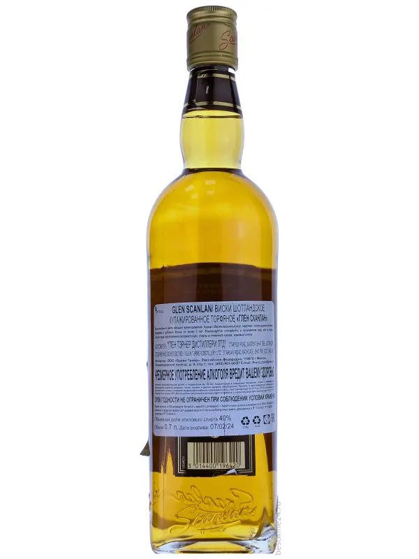 Glen Scanlan Blended Malt Scotch Whisky