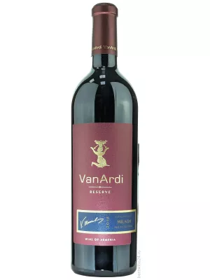 Вино Van Ardi, Reserve Milagh (Kakhet) 2018, 0.75 л