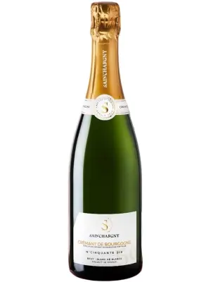 Sainchargny, N°Cinquante-Six Cremant de Bourgogne AOC Blanc de Blancs Brut 0.375 л