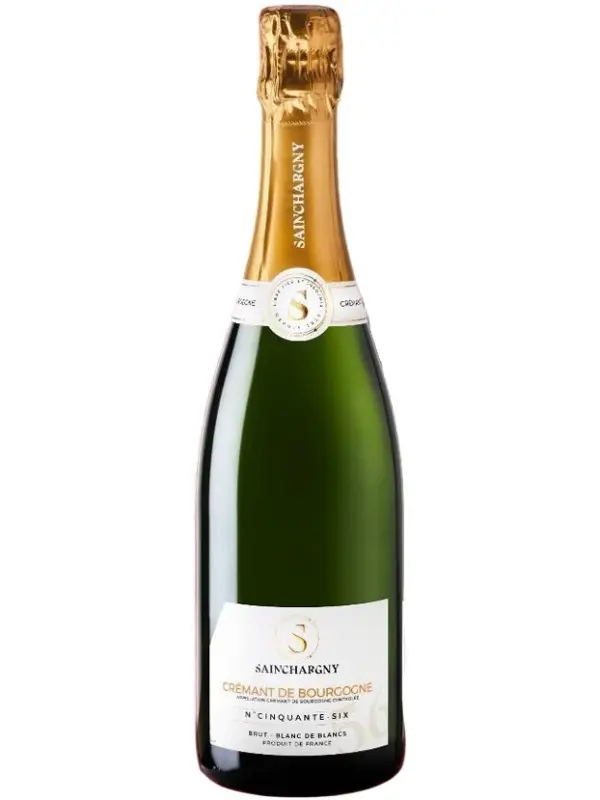 Sainchargny, N°Cinquante-Six Cremant de Bourgogne AOC Blanc de Blancs Brut