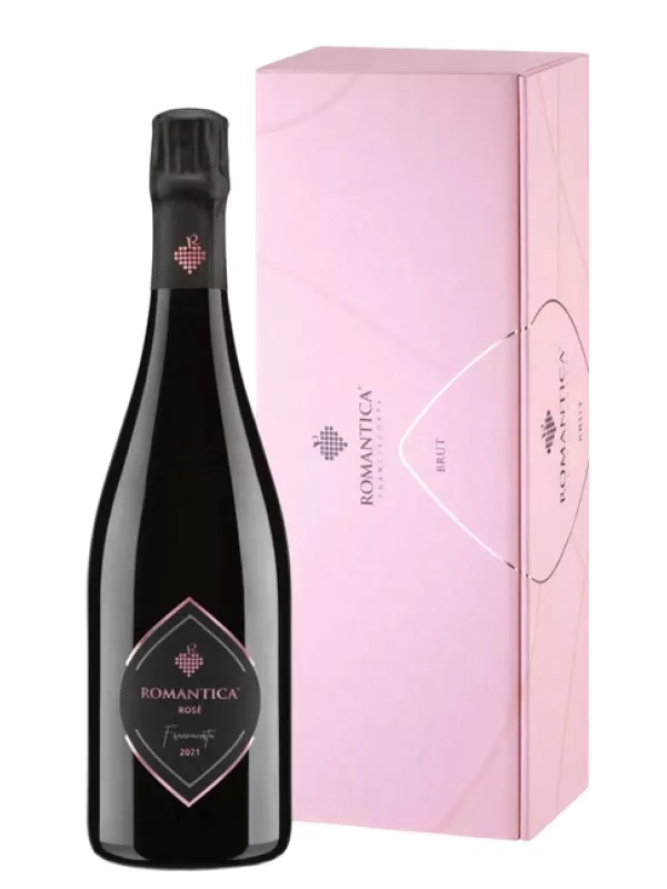 Romantica Millesimo Rose Brut, Franciacorta DOCG, gift box