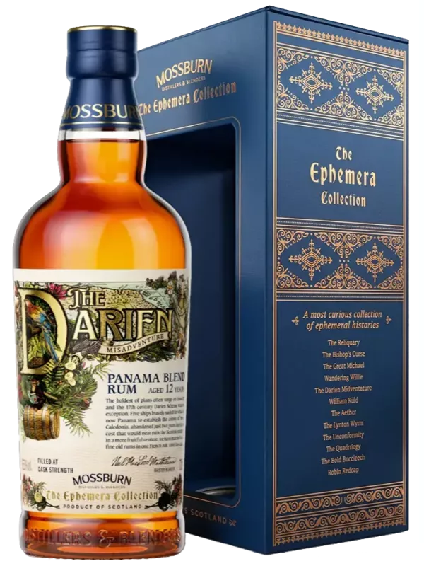 Mossburn The Ephemera Collection The Darien Misadventure, 12 Years Old, gift box