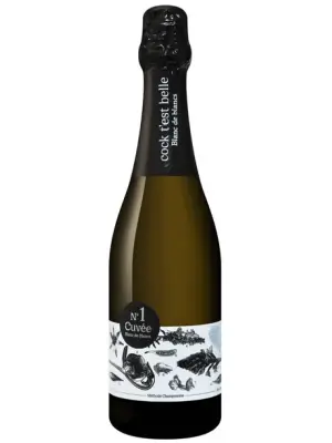 Cock t'est belle Cuvee №1 Blanc de Blancs Extra Brut 1.5 л 2019