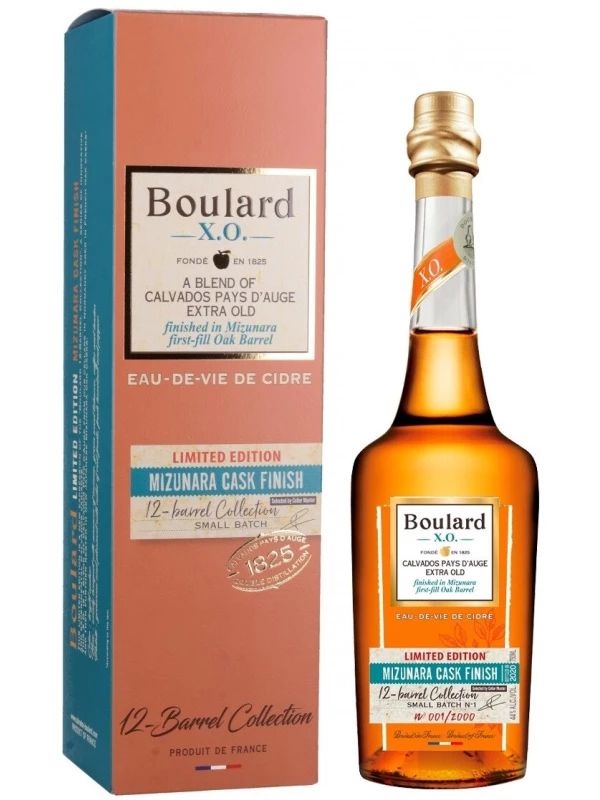 Boulard XO Mizunara Cask Finish, Pays d'Auge AOC, gift box