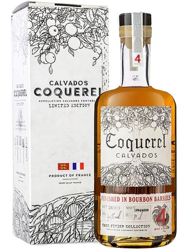 Coquerel, The Cask Finish Collection Bourbon 4 Ans, gift box