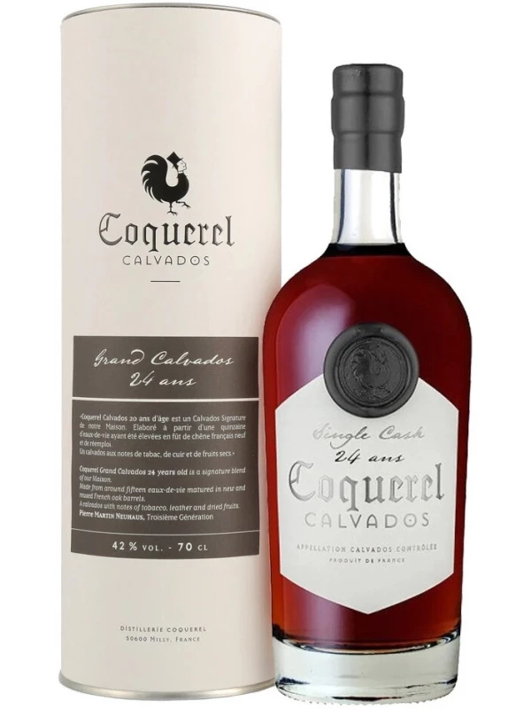Coquerel Single Cask 24 Ans, in tube