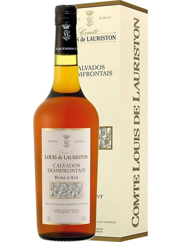 Comte Louis de Lauriston Hors d'Age, Domfrontais AOC, gift box