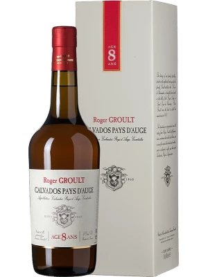 Кальвадос Roger Groult, Calvados 8 ans d'age, gift box 0.7 л