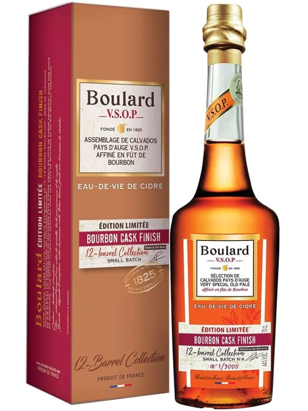 Boulard VSOP Bourbon Cask Finish, Pays d'Auge AOC, gift box