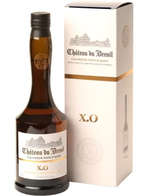 Кальвадос Chateau du Breuil, X.O, Pays d'Auge AOC, gift box 0.7 л