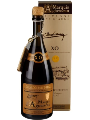 Кальвадос Marquis d'Aguesseau, XO, 12 ans, gift box 0.7 л