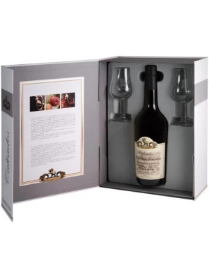 Кальвадос Coeur de Lion Calvados Selection, gift box with 2 glasses 0.7 л