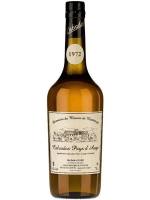 Кальвадос Domaine du Manoir de Montreuil Calvados Pays d'Auge AOC 1972 0.7 л