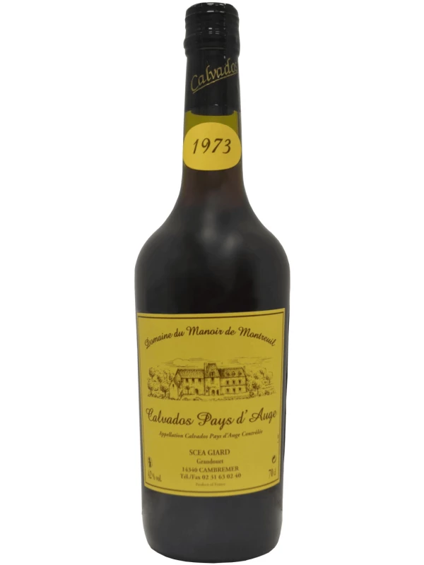 Domaine du Manoir de Montreuil Calvados Pays d'Auge AOC
