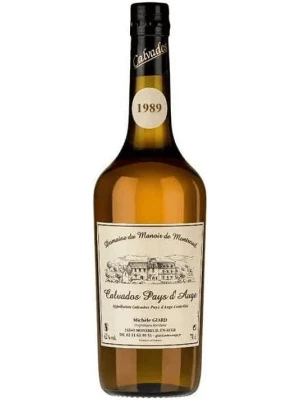 Кальвадос Domaine du Manoir de Montreuil Calvados Pays d'Auge AOC 1989 0.7 л