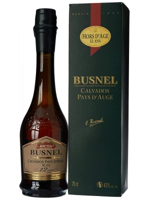 Кальвадос Busnel, Pays d'Auge XO 12 Years Old, in tube 0.7 л