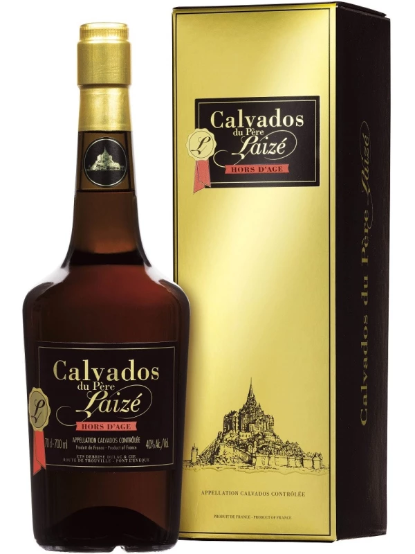 Calvados du pere Laize, Hors d'Age, gift box
