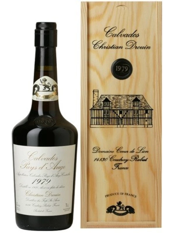 Coeur de Lion, Calvados Pays d'Auge, wooden box