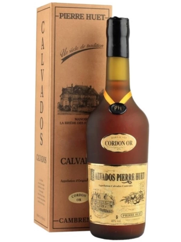 Calvados Pierre Huet, Cordon Or, Calvados AOC, gift box