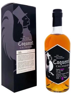 Кальвадос Coquerel Porto Finish, gift box 0.7 л