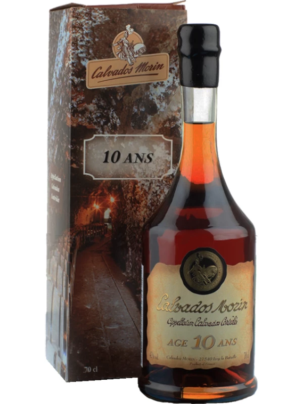 Calvados Morin, 10 years, gift box