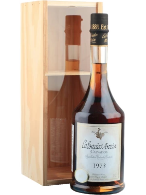 Кальвадос Calvados Morin, Vintage, wooden box 1973 0.7 л