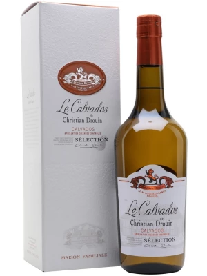 Кальвадос Christian Drouin, Calvados Selection, gift box 0.7 л