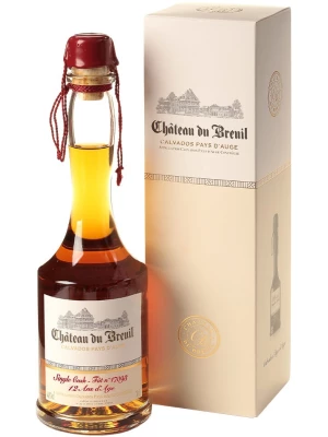 Кальвадос Chateau du Breuil, Single Cask Fut №17093 12 Ans d'Age, Pays d'Auge AOC, gift box 0.7 л