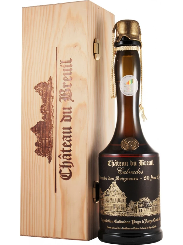 Chateau du Breuil, Reserve des Seigneurs XO, Pays d'Auge AOC, wooden box
