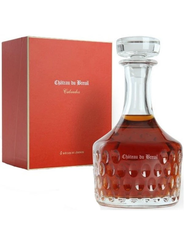 Chateau du Breuil, 4 Siecles de Legende, Pays d'Auge AOC, leather box