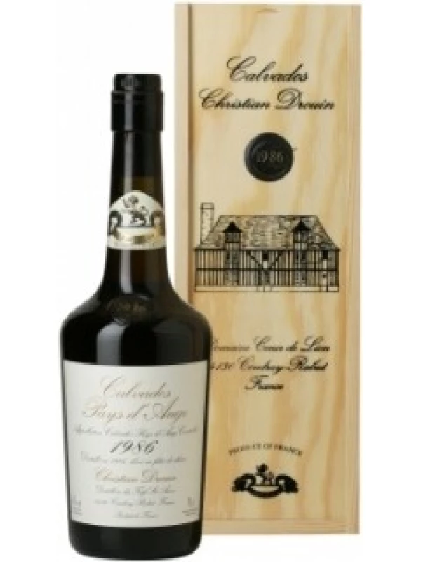 Coeur de Lion Calvados Pays d'Auge, wooden box
