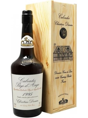 Кальвадос Coeur de Lion Calvados Pays d'Auge, wooden box 1995 0.7 л