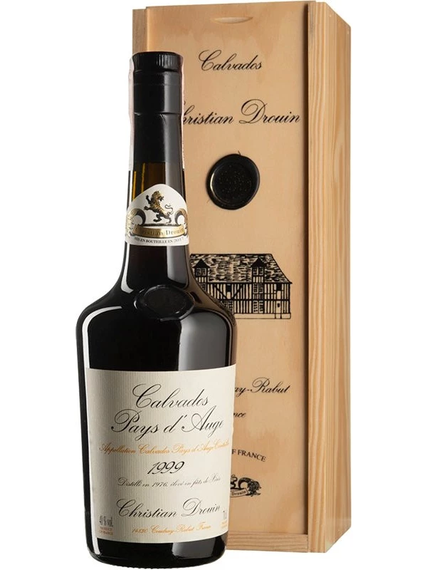 Coeur de Lion Calvados Pays d'Auge, wooden box