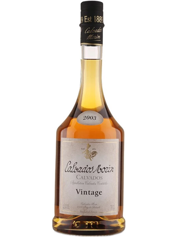 Calvados Morin, Vintage, Calvados AOC, wooden box