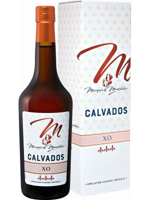 Кальвадос Marquis de Montdidier XO, Calvados AOC, gift box 0.7 л