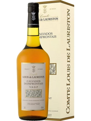 Кальвадос Comte Louis de Lauriston VSOP, Domfrontais AOC, gift box 0.7 л