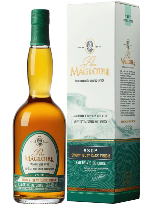 Pere Magloire VSOP Smoky Islay Cask Finish, gift box