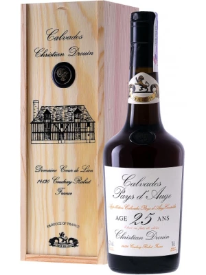 Кальвадос Coeur de Lion Calvados 25 ans, wooden box 0.7 л