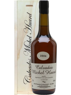 Кальвадос Michel Huard, Le Pertyer, Calvados AOC, 2004, wooden box 0.7 л