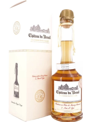 Кальвадос Chateau du Breuil, Finition en Futs de Sherry Oloroso 7 Ans d'Age, Pays d'Auge AOC, gift box 0.7 л