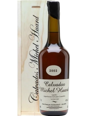 Кальвадос Michel Huard, Le Pertyer, Calvados AOC, 2002, wooden box 0.7 л