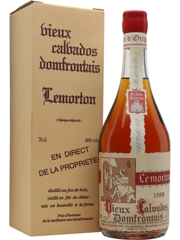 Calvados Lemorton, Vintage 1989, gift box