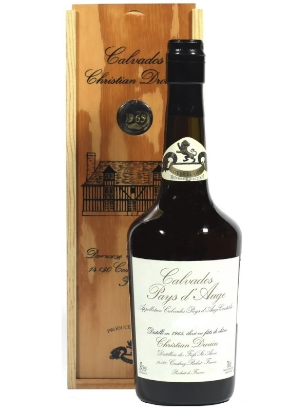 Coeur de Lion Calvados Pays d'Auge, wooden box