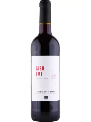Вино Domaine Coste Rousse, Taix Merlot, Cotes de Thongue IGP 2023, 0.75 л