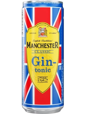 Коктейль Manchester Gin-tonic Classic, in can 0.33 л