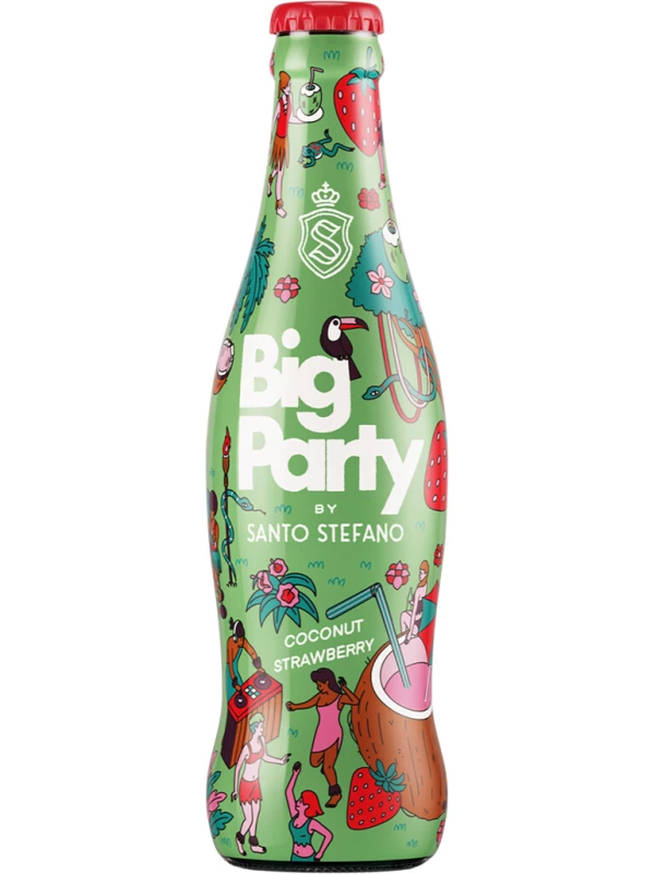 Big Party by Santo Stefano Coconut Strawberry
