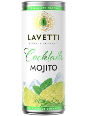 Коктейль Lavetti Mojito, in can 0.25 л