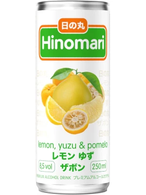 Коктейль Hinomari Lemon, Yuzu & Pomelo, in can 0.25 л