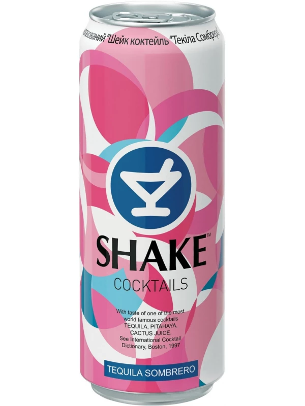 Shake Tequila Sombrero Heat, in can