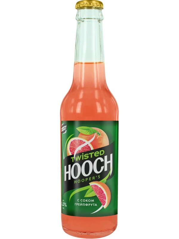 Hooper's Hooch Twisted Red Orange and Grapefruit